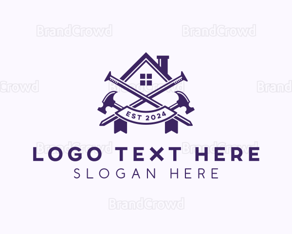 Builder Remodeling Contractor Logo