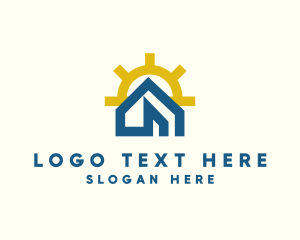 Apartment - House Residence Property logo design
