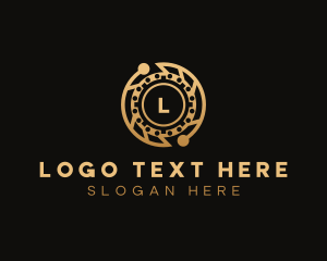 Lettermark - Digital Crypto Currency logo design