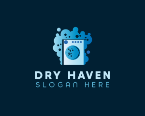 Cleaning Laundry Appliance logo design