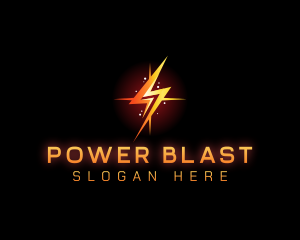 Lightning Power Tech logo design