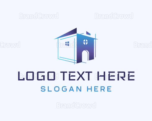 House Architect Abstract Logo