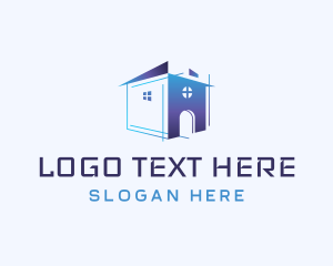 Structure - House Architect Abstract logo design