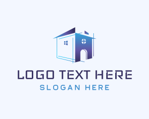 House Architect Abstract Logo