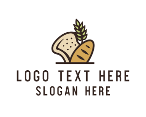 Sandwich - Wheat Bread Bakery logo design