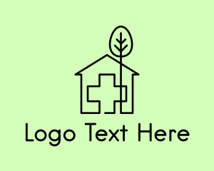 Chemist - Tree & Hospital Medical Doctor logo design