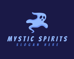 Spooky Spirit Ghost logo design