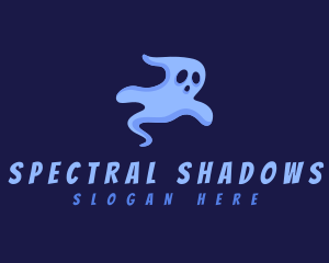 Spooky Spirit Ghost logo design