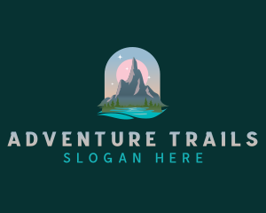 Mountain Peak Adventure logo design