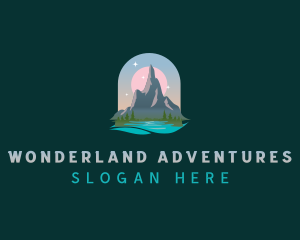 Mountain Peak Adventure logo design