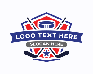 Coach - Hockey League Sport logo design