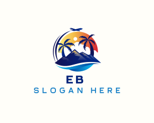 Tourism - Plane Travel Resort logo design