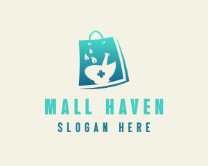 Eco Wellness Shopping  logo design