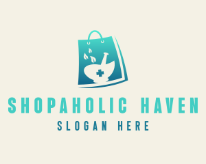 Shopping - Eco Wellness Shopping logo design