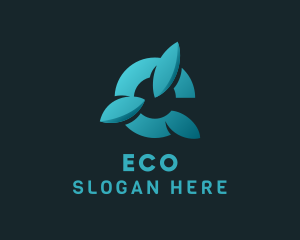 Eco Ventilator Fan  logo design