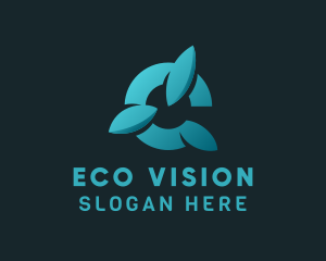 Eco Ventilator Fan  logo design