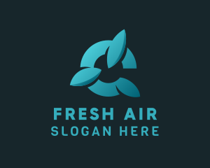 Eco Ventilator Fan  logo design