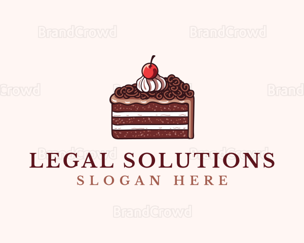 Cake Dessert Bakery Logo