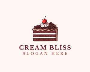 Cream - Cake Dessert Bakery logo design