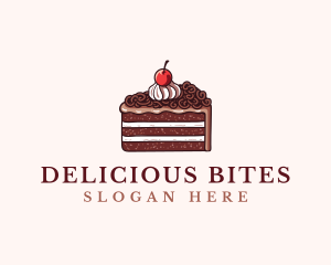 Tasty - Cake Dessert Bakery logo design