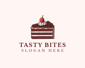 Delicious - Cake Dessert Bakery logo design