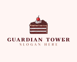 Cake Dessert Bakery logo design