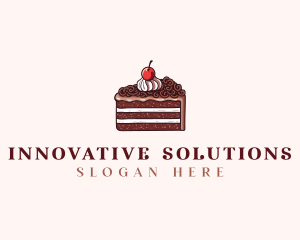 Cake Dessert Bakery logo design