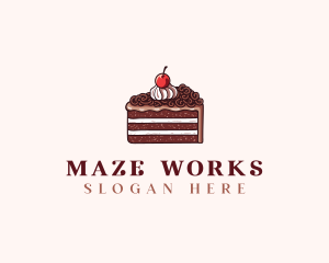 Cake Dessert Bakery logo design