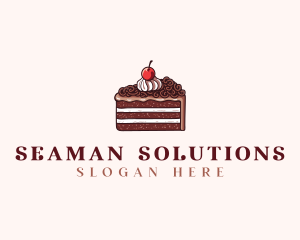 Cake Dessert Bakery logo design