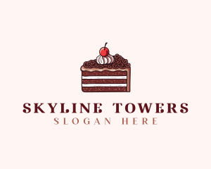 Cake Dessert Bakery logo design