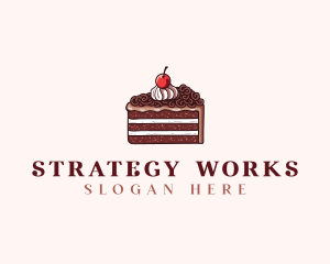 Cake Dessert Bakery logo design