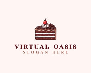 Cake Dessert Bakery logo design