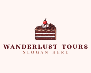 Cake Dessert Bakery logo design