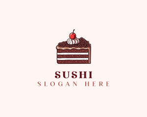 Cake Dessert Bakery logo design