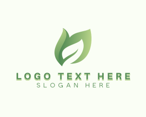 Herbal - Botanical Garden Leaf logo design
