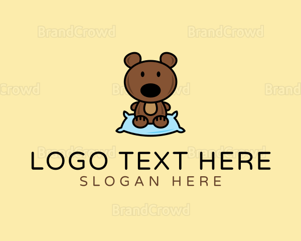 Teddy Bear Pillow Logo