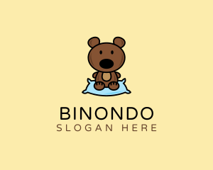 Teddy Bear Pillow  Logo