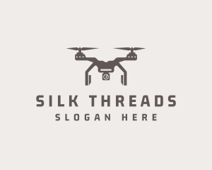 Aerial Quadcopter Drone  Logo