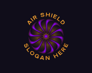 HVAC Air Ventilation logo design