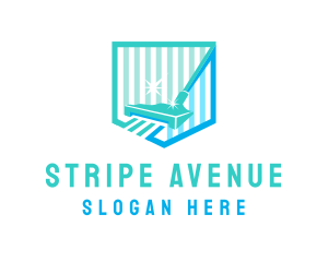 Stripes - Vacuum Cleaning Stripes logo design