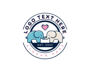 Care - Elephant Love Sanctuary logo design