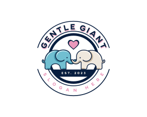 Elephant Love Sanctuary logo design