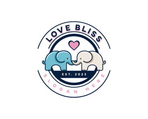 Love - Elephant Love Sanctuary logo design