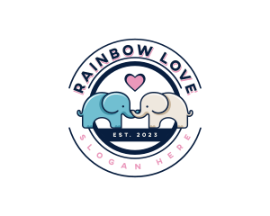 Elephant Love Sanctuary logo design