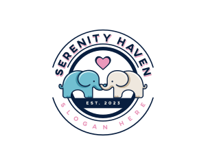 Sanctuary - Elephant Love Sanctuary logo design