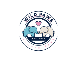 Elephant Love Sanctuary logo design