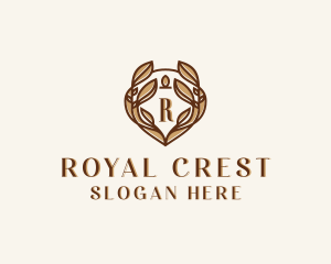 Stylish Royal Crest logo design