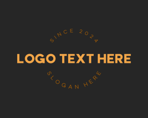 Clothing - Orange Circle Business logo design