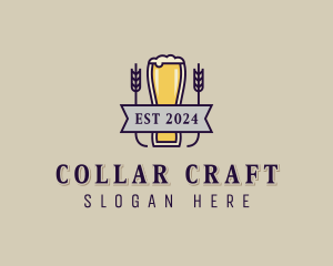 Beer Pub Liquor logo design