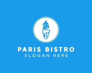 Ice Cream Sundae logo design